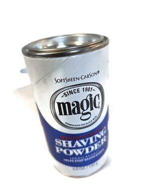 Magic Shaving Powder 5 Oz Can Helps Stop Razor Bumps